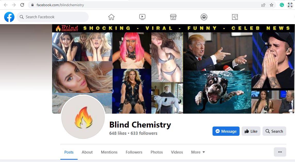 Works Blind Chemistry